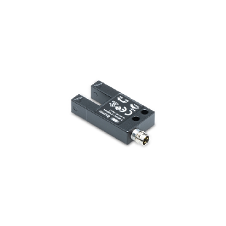 Fourche opt. U PushPull E=10mm Pot. IR IO-Link LO/DO / M08 3P-Lire la description