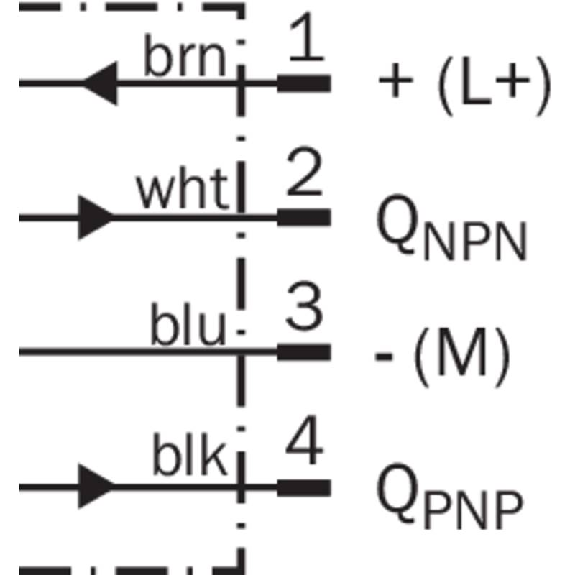 Fourche opt. U PNP/NPN E=80mm Prof=59mm Laser LO/DO / M08 4P Fourche opt. U PNP/NPN E=80mm Prof=59mm Laser LO/DO / M08 4P-Lire la description