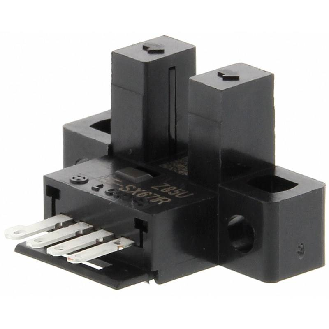 Micro Fourche opt. U PNP E=5mm Prof=9mm IR LO/DO 5-24Vdc, connect.-Lire la description