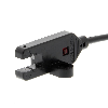 Micro Fourche opt. U NPN E=5mm P=9mm IR LO 5-24Vdc IP60, câble 2m