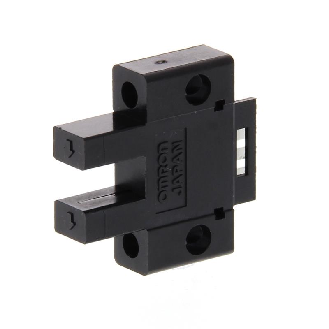 Micro Fourche opt. U NPN E=5mm Prof=9mm IR LO/DO 5-24Vdc, connect.-Lire la description
