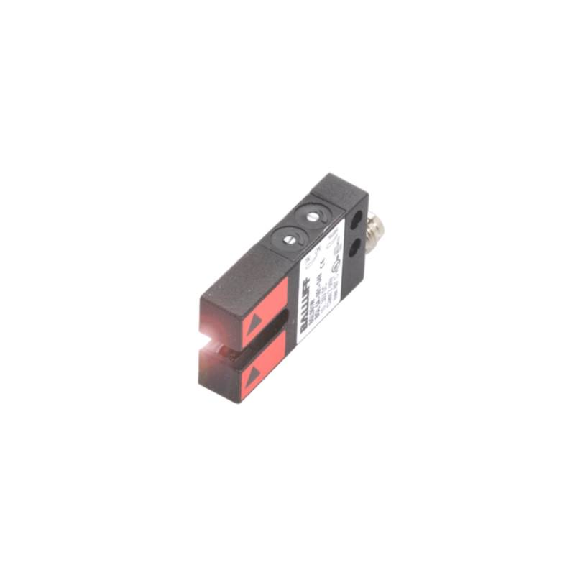 Fourche opt. U NPN E=5mm Prof=13(17)mm Pot LR LO/DO 10-30Vdc / M08 3P-Lire la description
