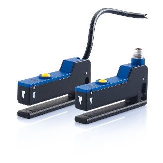 Fourche optique en U PNP E=5mm Prof=50mm IR LO/DO / Câble 2m - SR23-2-IR-PH-Lire la description