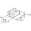 Micro Fourche opt. U PNP E=6mm IR LO/DO 5-24Vdc / Câble 1m