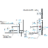 Micro Fourche opt. U NPN E=6mm IR LO/DO 5-24Vdc / Câble 1m