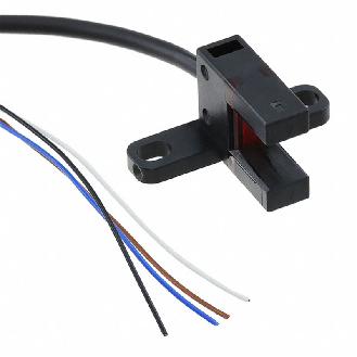 Micro Fourche opt. U NPN E=6mm IR LO/DO 5-24Vdc / Câble 1m-Lire la description