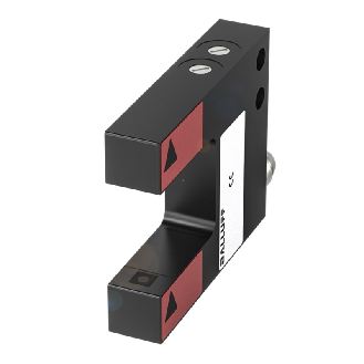 Fourche opt. U NPN E=20mm Prof=20mm Pot. LR LO/DO 10-30Vdc / M08 3P-Lire la description