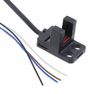 Micro Fourche opt. U NPN E=6mm IR LO/DO 5-24Vdc / Câble 1m-Lire la description