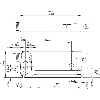 Fourche opt. U NPN E=3mm Prof=42mm IR LO/DO / M08 4P