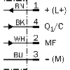 Fourche opt. U PNP/NPN E=2mm Prof=95mm IR IO-Link LO/DO/ M08 4P