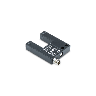 Fourche opt. U PushPull E=20mm Pot. LR IO-Link LO/DO / M08 3P-Lire la description
