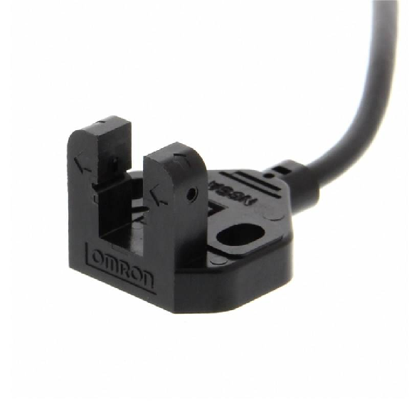 Micro Fourche opt. U NPN E=5mm P=9mm IR DO 5-24Vdc IP60, câble 2m-Lire la description