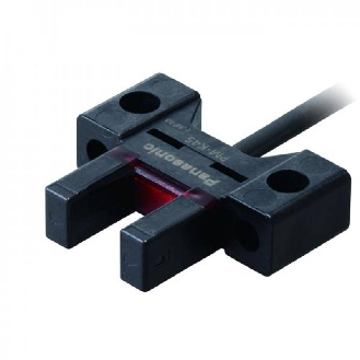 Micro Fourche opt. U NPN E=6mm IR LO/DO 5-24Vdc / Câble 1m-Lire la description