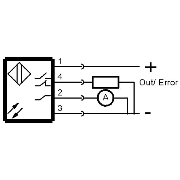 Fourche opt. U ANA E=30mm Prof=51mm 4-20mA+PNP 18-30Vdc / M12 4P-Lire la description