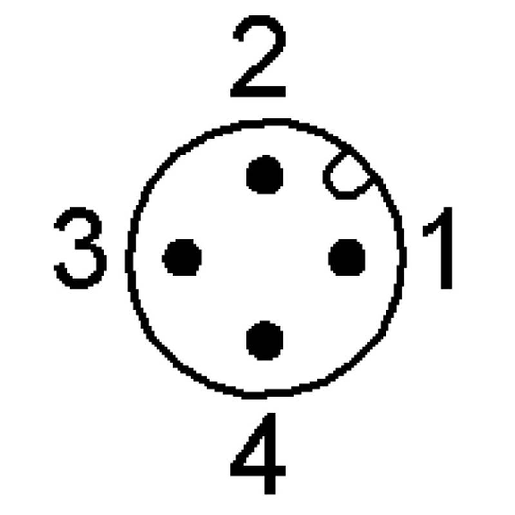 Fourche opt. U ANA E=30mm Prof=51mm 4-20mA+PNP 18-30Vdc / M12 4P-Lire la description