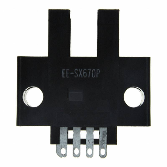 Micro Fourche opt. U PNP E=5mm Prof=9mm IR LO/DO 5-24Vdc, connect.-Lire la description