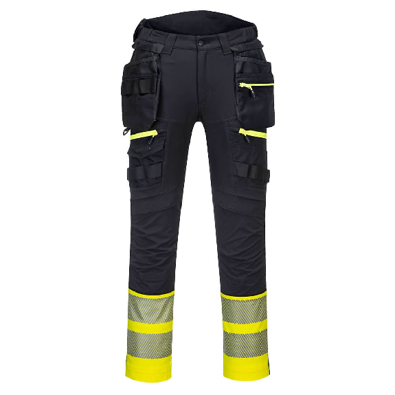 Portwest - Pantalon de travail holster haute visibilité de Classe 1 DX4 Portwest - Pantalon de travail holster haute visibilité de Classe 1 DX4-Lire la description