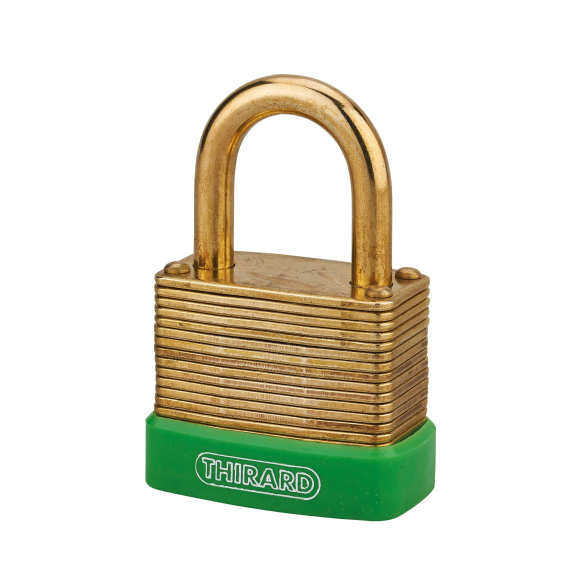 Cadenas à clé GREEN adventure 40 mm modif. Cadenas à clé GREEN adventure 40 mm modif.-Lire la description