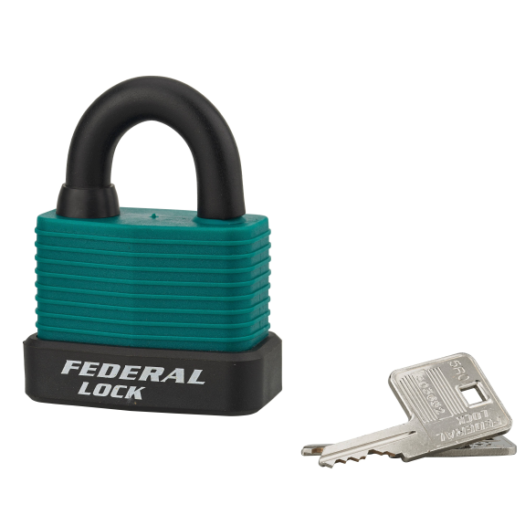 Cadenas à clé BUMPER 54 mm vert-Lire la description