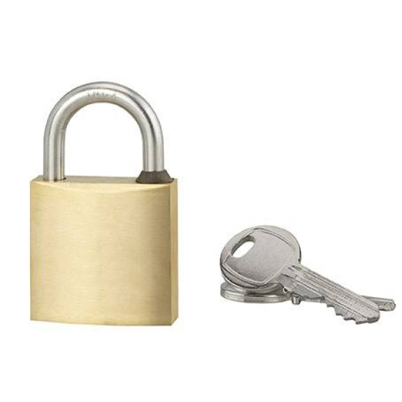 Cadenas à clés très résistant pour usage extérieur - 40 mm-Lire la description