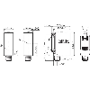Cellule Barrage PNP P=40m PinPoint LO/DO E. test 10-30Vdc / M12 4P