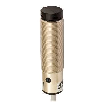 Cellule Bar. reflex M18 PNP P=4m Pot. LR NO+NF Métal Axial Câble 2m-Lire la description