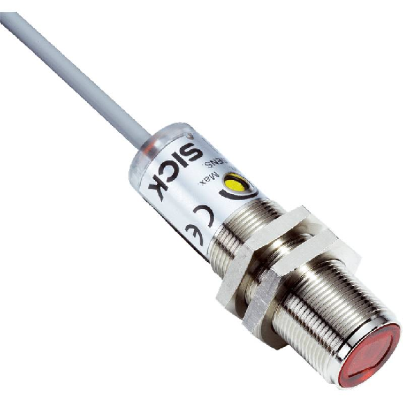 Cellule EAP M18 PNP P=350mm Pot. LR LO/DO Métal Axial / M12 4P-Lire la description