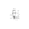 Cellule Directe M18 NPN P=430mm Teach IR LO/DO Métal Axial / M12 4P