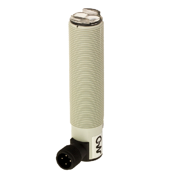 Photo.M18,PNP-NO/NC,M12 plug 90°,UV-Lire la description