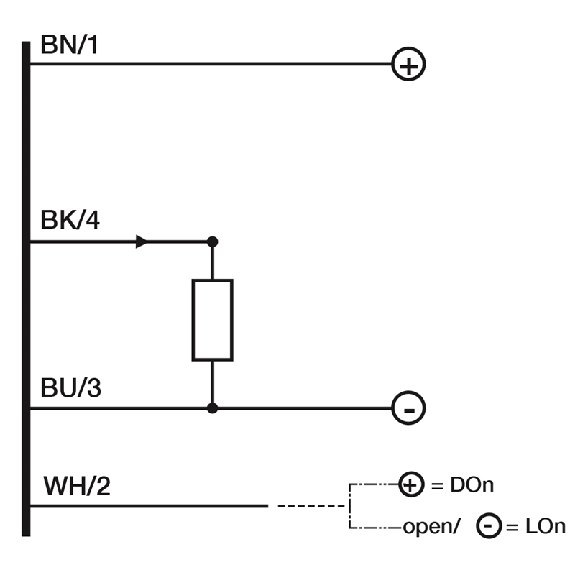 Photo.M18,PNP-NO/NC,M12 plug 90°,UV-Lire la description