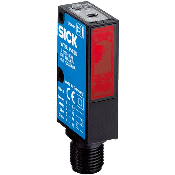 Cellule EAP PNP P=30-150mm Teach Laser / M12 4P-Lire la description