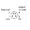 Cellule EAP PushPull P=15mm Teach IO-Link LR LO/DO / M08 4P+C0.2m