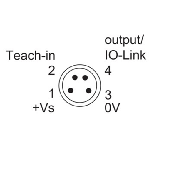 Cellule EAP PushPull P=15mm Teach IO-Link LR LO/DO / M08 4P+C0.2m-Lire la description