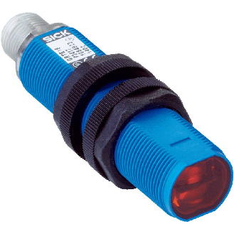 Cellule Barrage M18 PNP P=15m Pot. IR LO/DO Plast. Axial / M12 4P-Lire la description