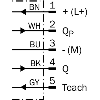 Cellule Bar. reflex transp. PNP P=4m Teach PinPoint LO/DO / M12 5P