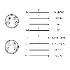 Cellule Barrage (E+R) PNP P=30m Pot. Laser LO/DO / M08 4P