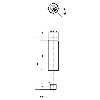 Photo.M18,NPN/PNP-NO/NC,M12 plug,Diffuse