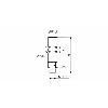 Cellule Bar. reflex M18 PNP P=2,5m LR DO Métal Axial / M12 4P