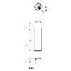 Cellule Barrage (E) M18 P=16m Plast. Axial / M12 4P