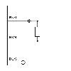 Cellule Directe NPN P=200mm Pot. IR LO / M12 4P