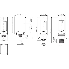 Cellule Barrage (E+R) PNP P=5m PinPoint LO/DO Inox WD / M12 4P