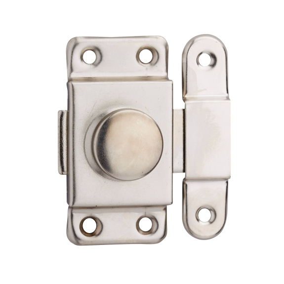 Verrou pour porte de meuble 40 mm acier zingué Verrou pour porte de meuble 40 mm acier zingué-Lire la description