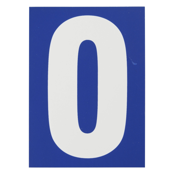 Plaque signalétique 65x90mm 0" avec adhésif"-Lire la description