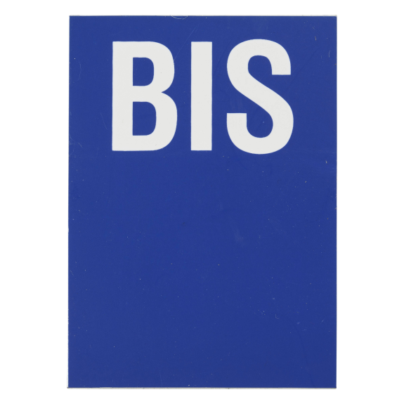 Plaque signalétique 65x90mm bis" avec adhésif"-Leggi tutto