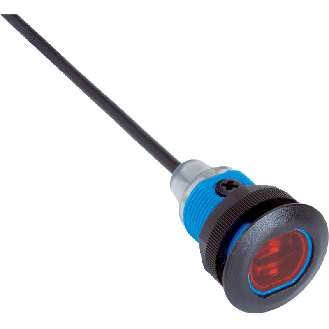 Cellule Bar. reflex M18 PNP P=7.2m PinPoint DO Plast. Axial / C2m-Lire la description