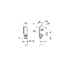 Cellule Bar. reflex PNP P=3,5m Pot. LO/DO Plast. / M08 4P