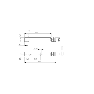 Cellule Rect. Barrage (E) P=2,2m LR / M08 3P-Lire la description