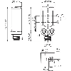 Cellule EAP PNP P=150mm Pot. PinPoint LO / M08 4P