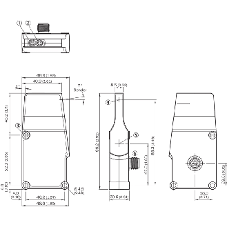Cellule EAP pour convoyeurs P60-900mm PNP IR DO / M12 4P-Lire la description