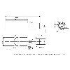 Cellule Directe M18 PNP P=600mm Pot. LR LO Laiton Axial / M12 4P